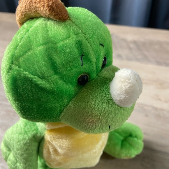 Ganz Plush Key Lime Dino Stuffed Animal HM185 No Code 9" Webkinz Dinosaur Green - Picture 9 of 10